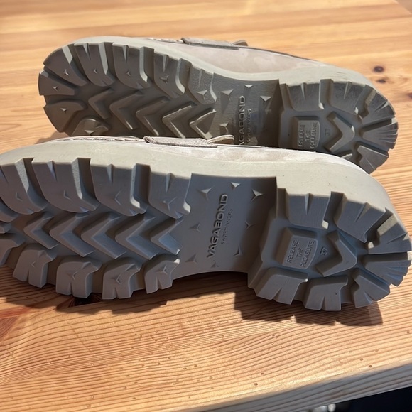 Anthropologie Vagabond Cosmo 2.0 Loafer in Beige/Sand NWOT JB - Picture 11 of 11